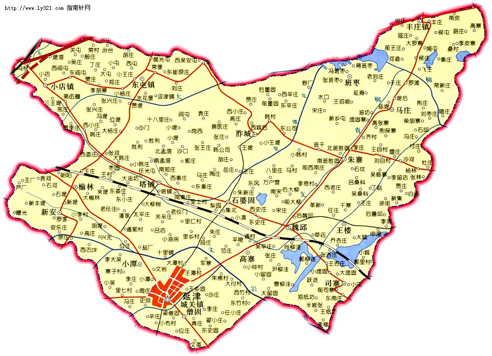 河南新乡延津县地图_新乡市旅游景点地图查询