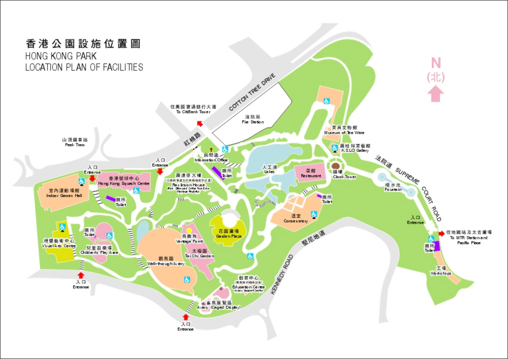 香港公园_香港旅游景点地图查询