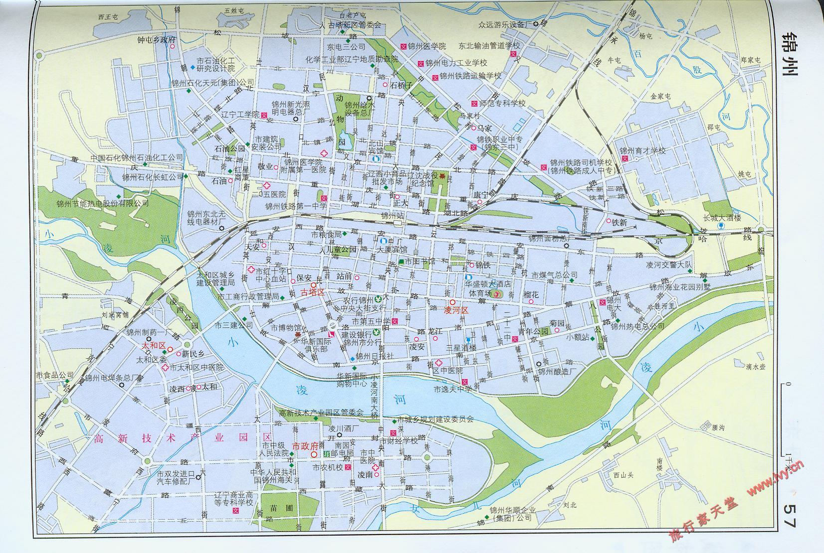 最新锦州市市区地图_锦州市地图查询