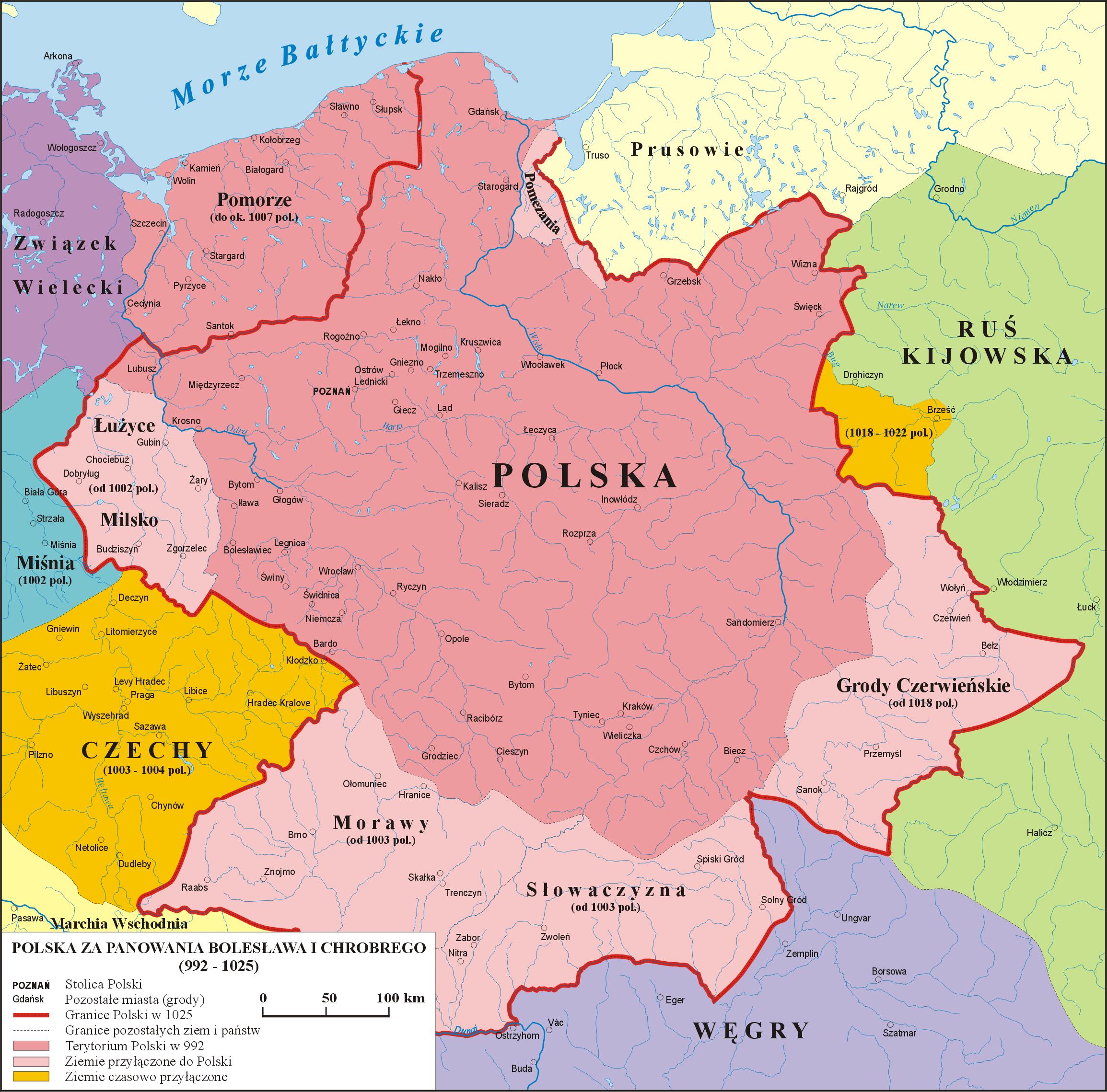 波兰历史地图