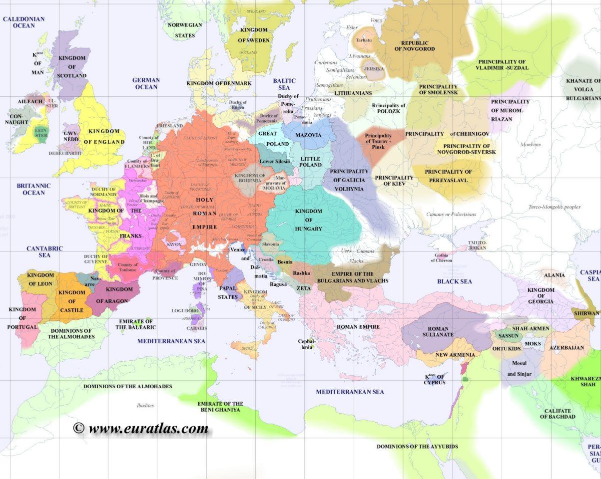 1200年的欧洲