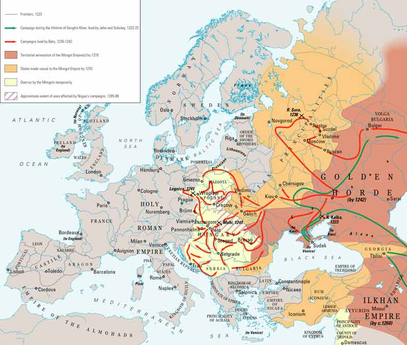 1223-12蒙古人入侵欧洲