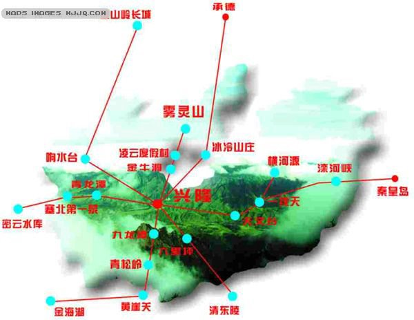 兴隆县地图高清