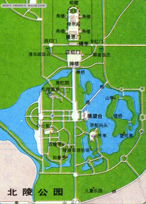 北陵公园沈阳市最大的公园,占地330万平方米.图片