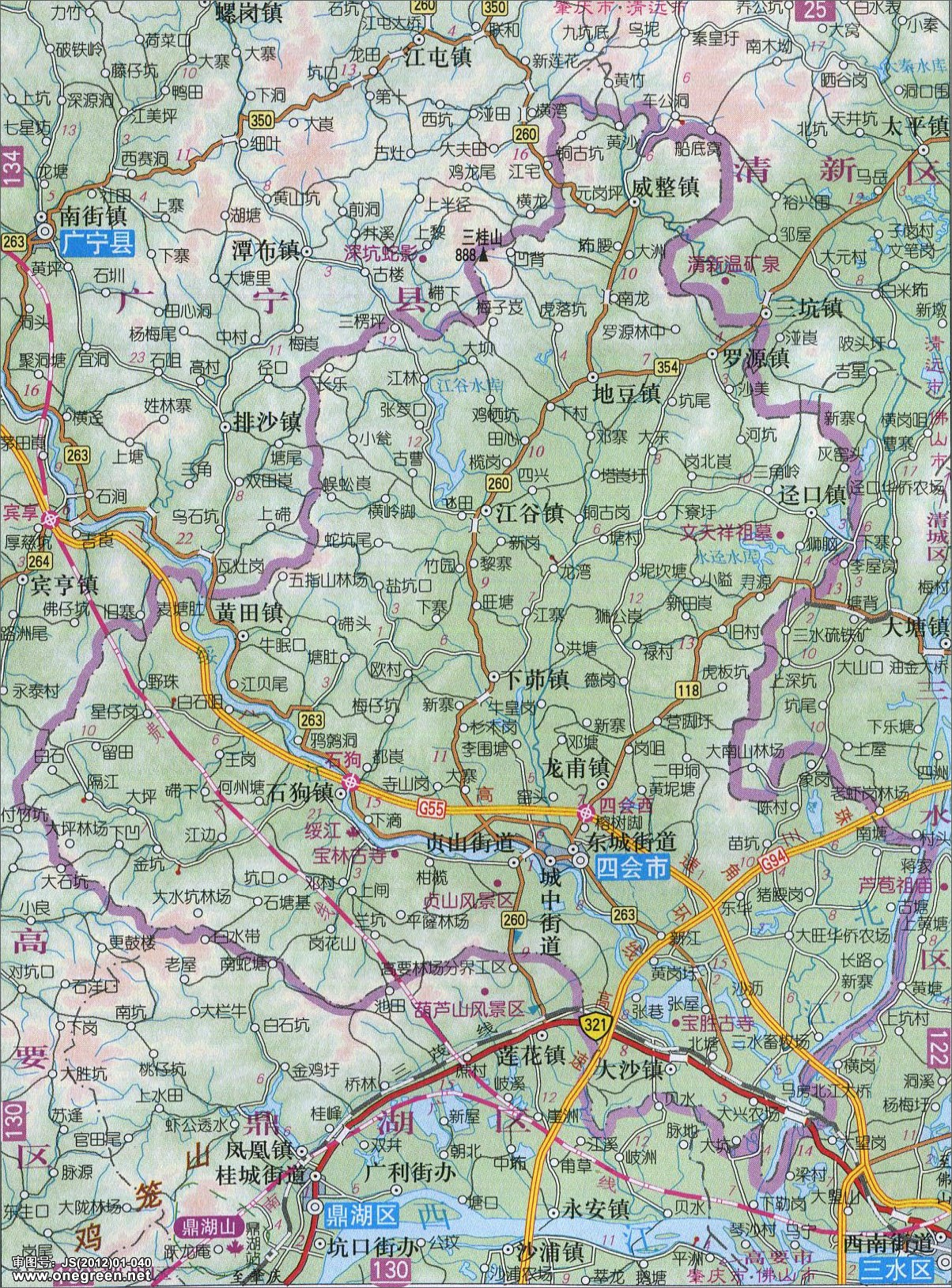 分类: 肇庆 上一张地图: 怀集县_广宁县地图  | 肇庆 |  下一张图片