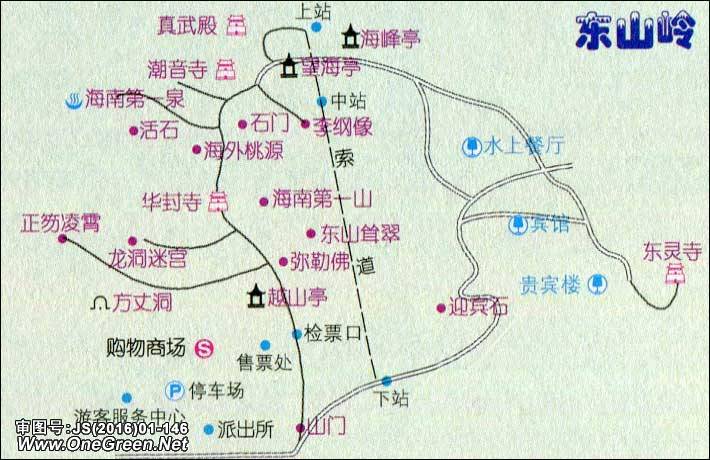 万宁市_东山岭地图图片
