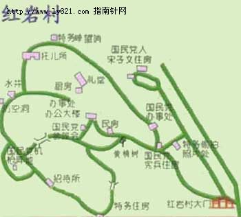 重庆红岩村导游地图_重庆旅游景点地图查询