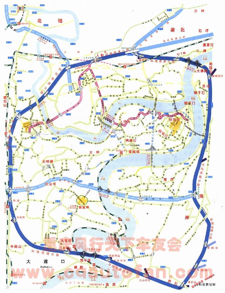 上海环线图图片